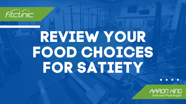 Review your Food Choices